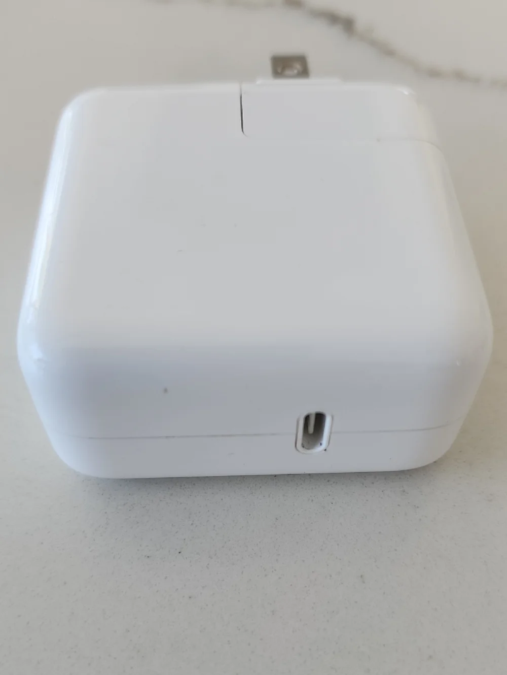 White USB-C Wall Charger Adapter